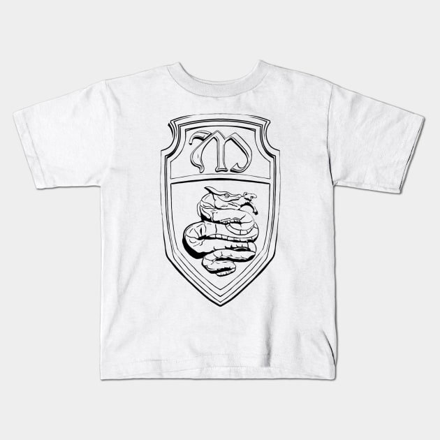 The Mikaelson Crest Kids T-Shirt by Enami